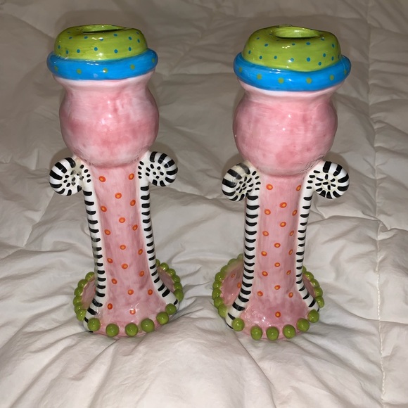 judie bomberger Other - 🌺SALE🌺 Judie Bomberger Candlesticks - Artwork!